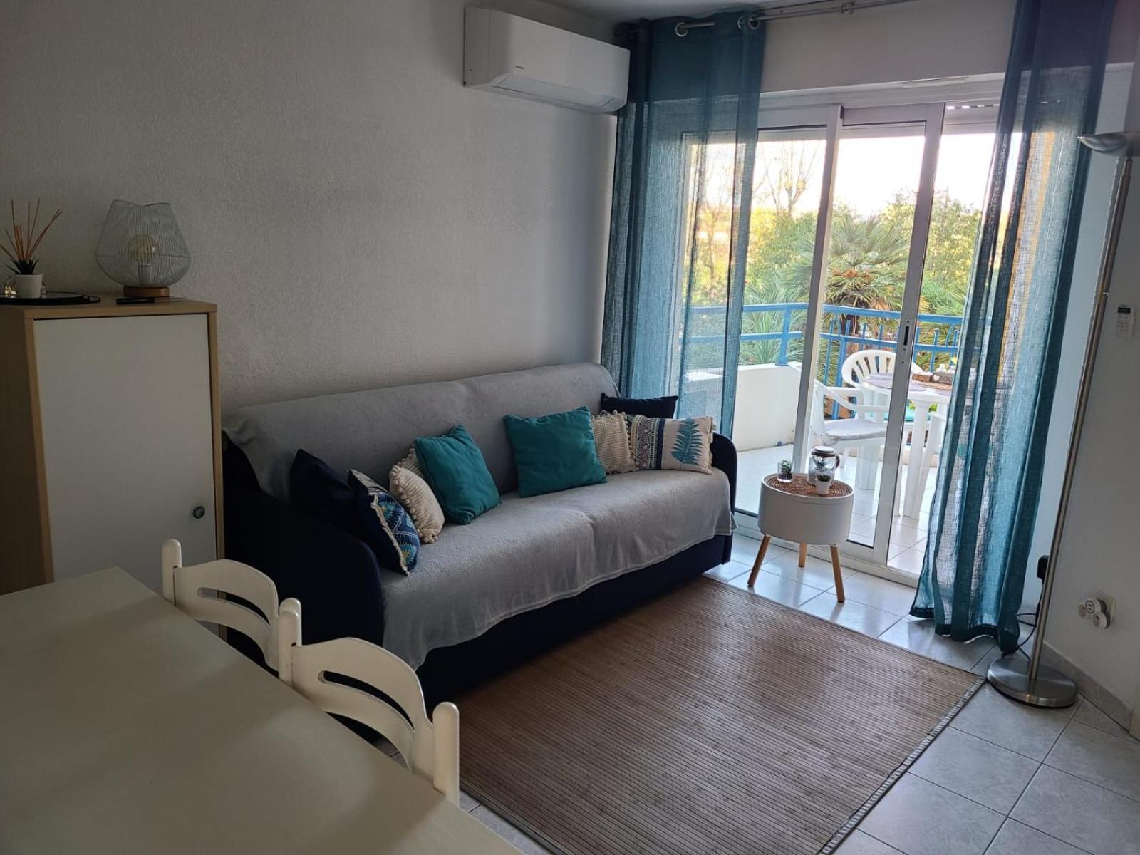 T2 Climatise A 5 Minutes A Pied De La Plage Avec Parking, Piscine Et Wifi Fréjus 外观 照片